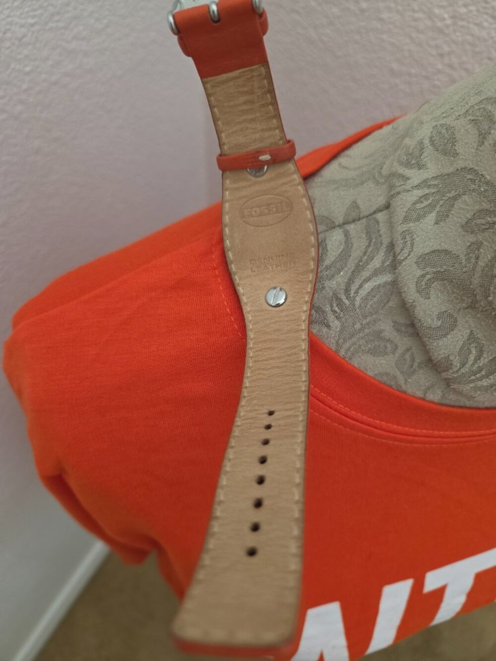 Fossil Watch & WTF Crewneck Long Sleeve Top - Picture 5 of 8